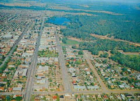 Aerial view of Shepparton