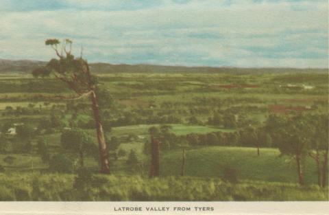 Latrobe Valley from Tyers