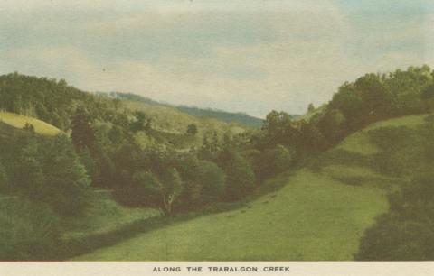 Along the Traralgon Creek