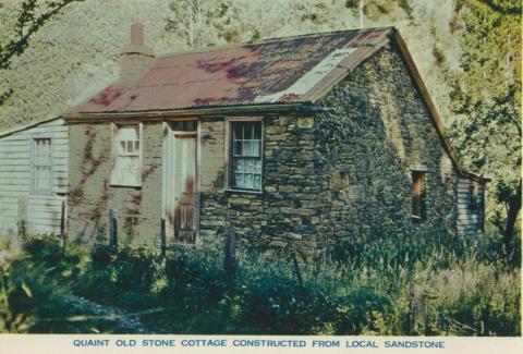 Quaint old Stone Cottage Constructed from Local Sandstone, Walhalla