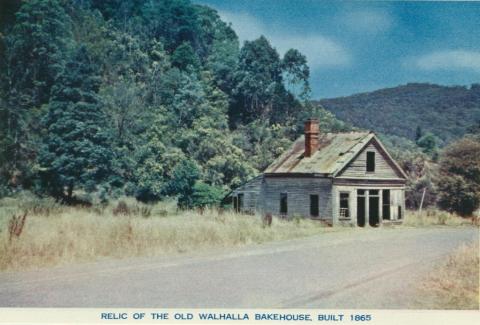 Relic of the Old Walhalla Bakehouse, Built 1865