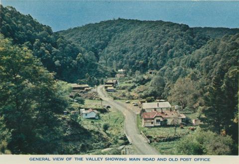 General View of the Valley Showing Main Road and Old Post Office, Walhalla