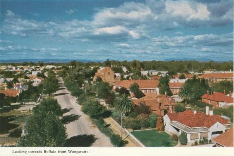 Looking towards Buffalo from Wangaratta