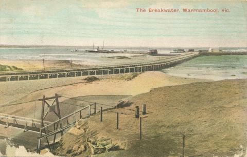 The Breakwater, Warrnambool, 1906