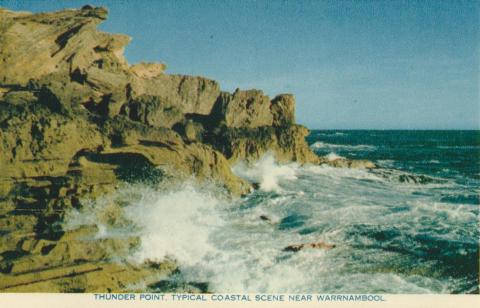 Thunder Point, typical coastal scene near Warrnambool, 1960