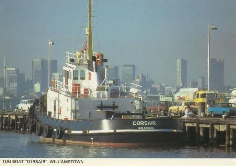 Tug boat Corsair, Williamstown