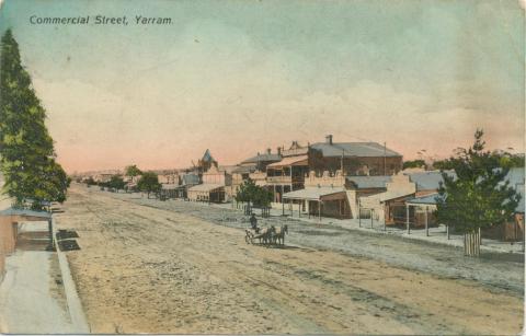 Commercial Street, Yarram, 1908