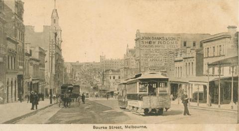 Bourke Street, Melbourne, 1904