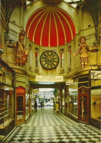 Gog and Magog, Royal Arcade, Melbourne