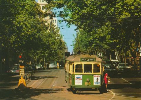 Melbourne tram, Collins Street, Melbourne