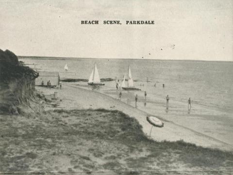 Beach Scene, Parkdale, 1955