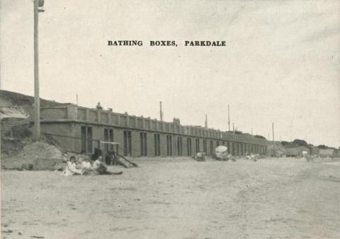 Bathing Boxes, Parkdale, 1955