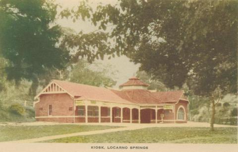 Kiosk, Locarno Springs, Hepburn Springs, 1948