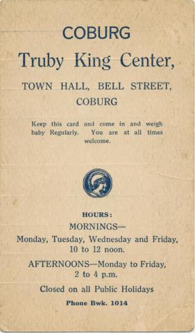 Truby King Center, Coburg, 1930