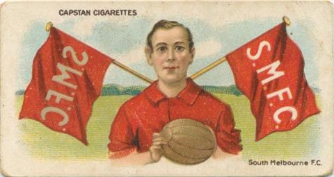 South Melbourne Football Club, Capstan Cigarettes Card