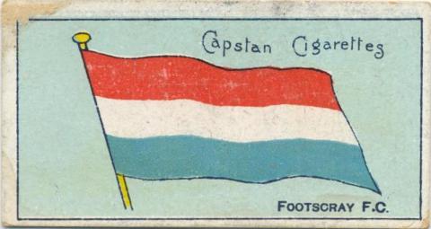 Footscray Football Club, Capstan Cigarettes Card