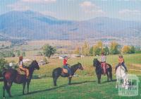 Horseriding, a popular pastime around Mount Beauty