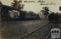 Alexandra Station, Branch Line, 1912