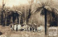 Holiday camp, Warburton, c1908