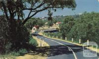 The Great Ocean Road and Bridge crossing the Anglesea River at Anglesea
