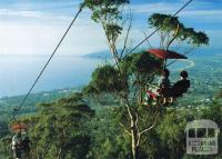 The Chairlift at Arthur's Seat the highest point on the Mornington Peninsula, co