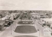 Main Street from the water tower, Bairnsdale