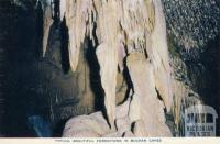 Typical beautiful formations in Buchan Caves