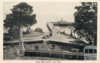 War Memorial and Pier, Cowes