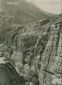 Nature as sculptor, The Grampians, 1954