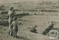 Looking east, Camperdown, 1954