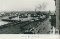 The River Yarra at Melbourne, 1918