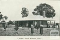 A settler's house, Rochester district, 1918