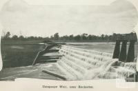 Campaspe Weir, near Rochester, 1918