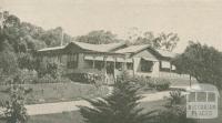 The Gables Guest House, Healesville, 1947-48