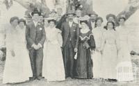 Double Wedding at Dingee, 1905