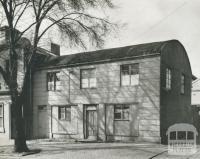 A pre-fabricated Iron House, Victoria, 1956