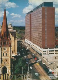 Princes Gate, corner of Flinders and Swanston Streets Melbourne, 1969