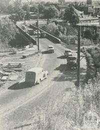 The Old Johnston Street Bridge, Abbotsford, demolished 1959