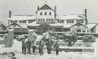 The Chalet in Winter, Mount Buffalo, c1960