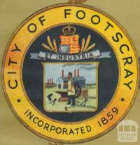 City of Footscray Crest, 1947