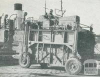 Timber handling equipment, Port of Melbourne, 1947