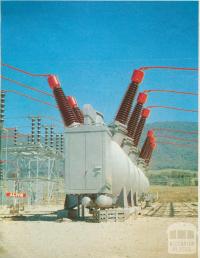 Circuit breakers, Dederang switch yard, 1971