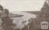 View from Jemmy's Point looking west towards Metung, 1934