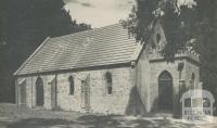 St Stephens Church of England (1865), Mount Waverley, 1961