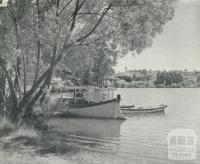 Ferry, Lake Daylesford, 1959