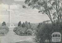 Memorial Cross, Mount Macedon, 1959