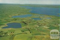 Aerial view od the Western District Lakes, 1958