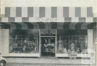 Cox Bros store at Robinvale, 1960