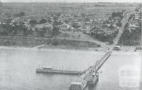 Aerial view of Portarlington, 1931