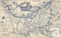 Map Mornington Peninsula, 1949